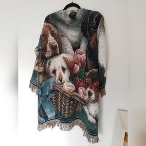 Upcycled Tapestry Blanet Jacket